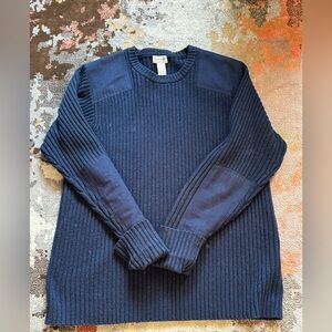 Ll bean Navy Commando Sweater